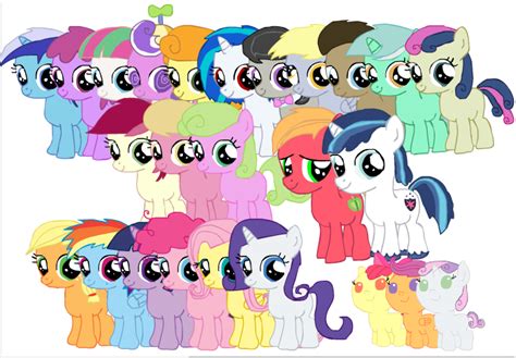 mlp as fillies|mlp fillies and colts.